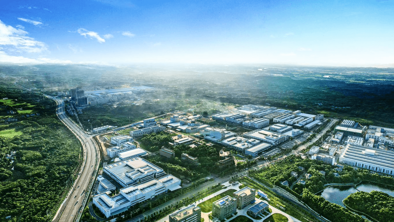 aerian picture of Qinzhou plant