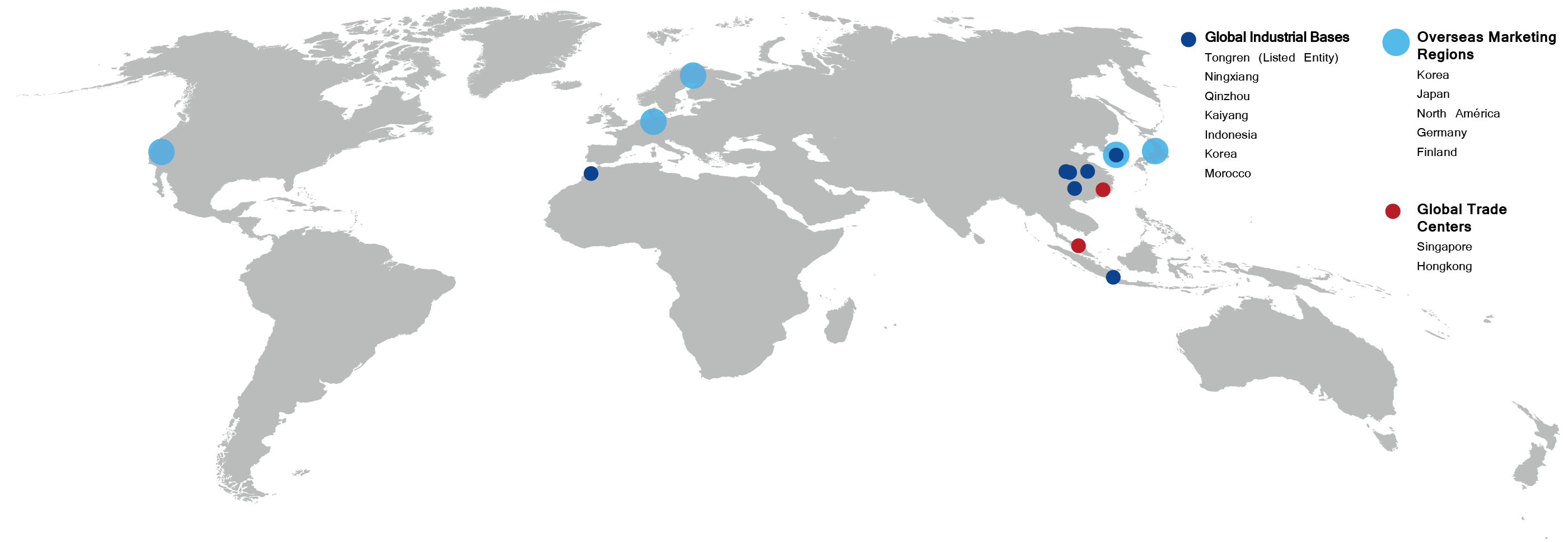 CNGR teams World map